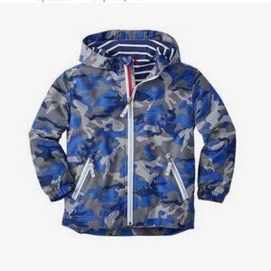 Hanna Andersson Boys 110 5Y Lined Anorak Jacket